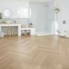 Van Gogh Herringbone Warm Brushed Oak